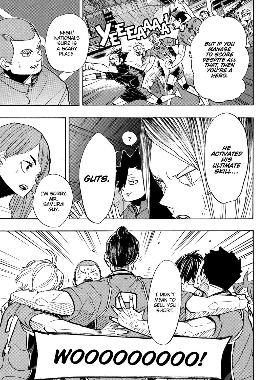 Read Haikyu!! chapter 354 image 38 on Lezhin