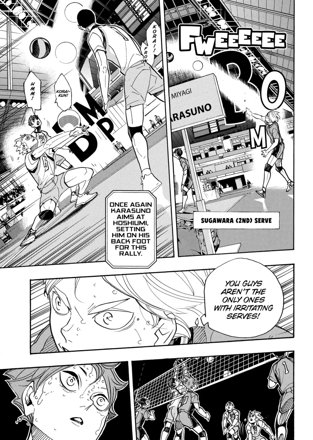 Read Haikyu!! chapter 354 image 6 on Lezhin