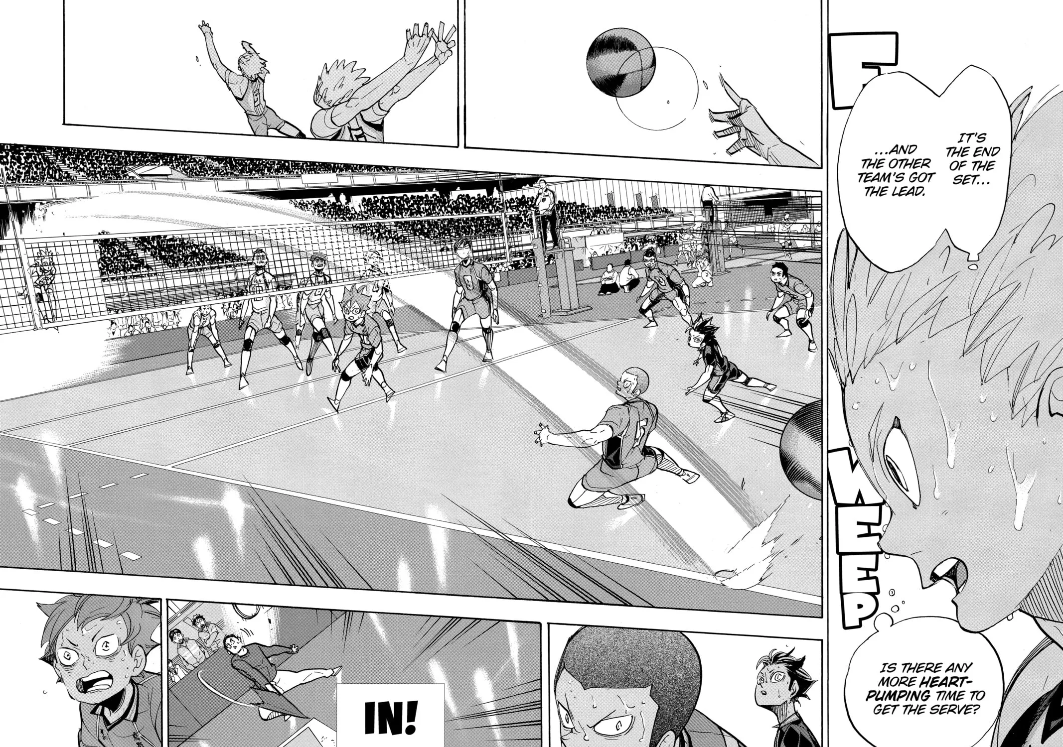 Read Haikyu!! chapter 355 image 18 on Lezhin