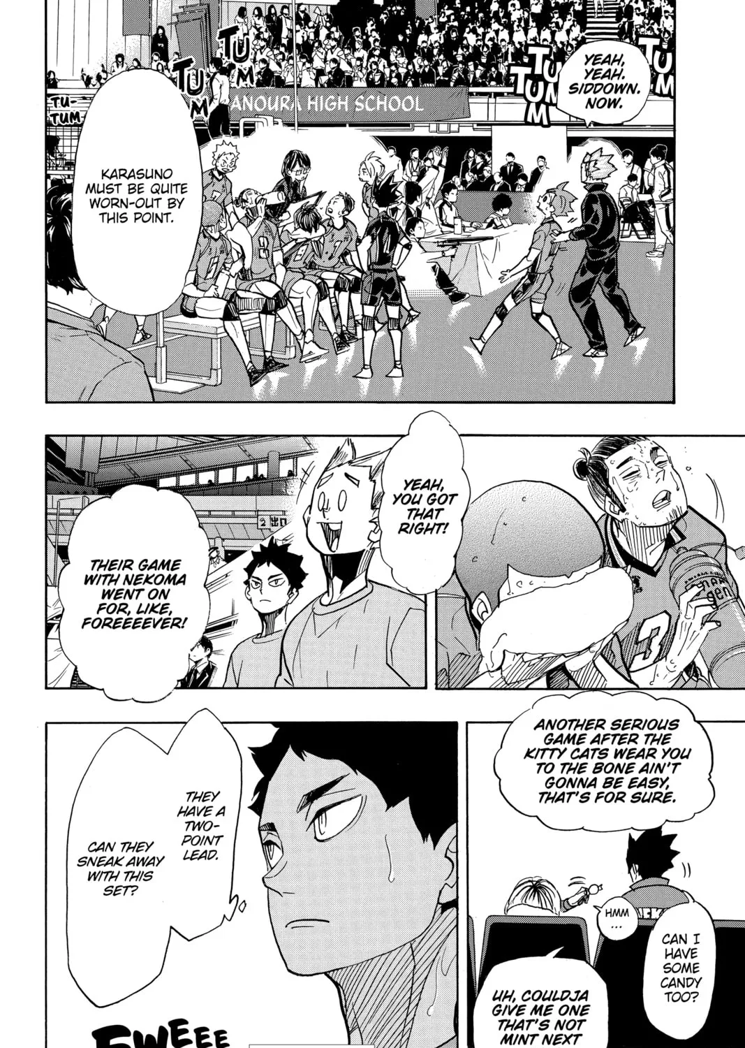 Read Haikyu!! chapter 355 image 6 on Lezhin