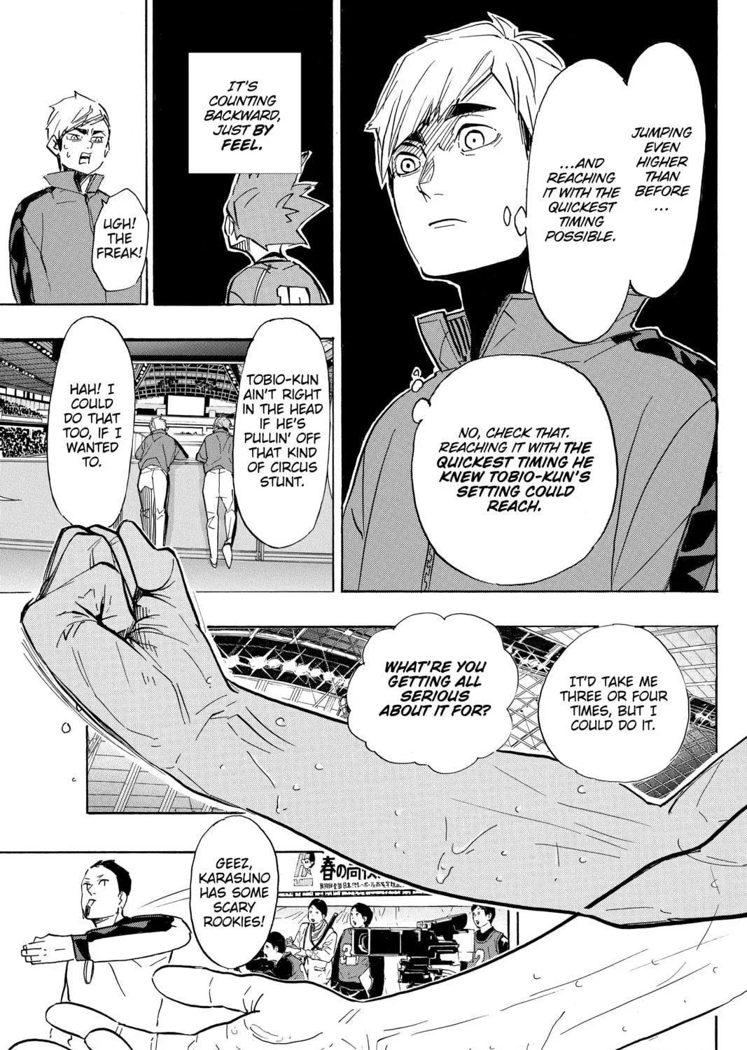 Read Haikyu!! chapter 356 image 10 on Lezhin