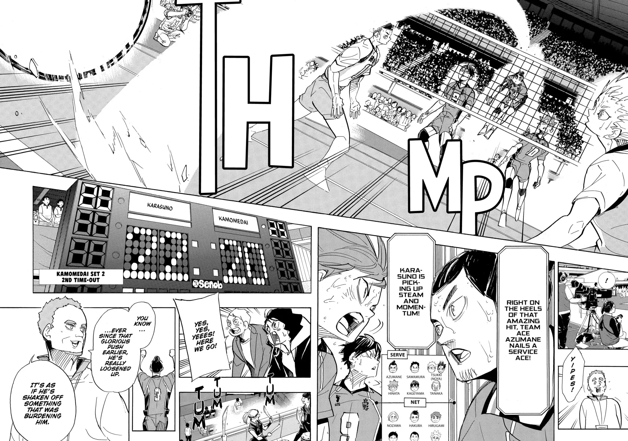 Read Haikyu!! chapter 356 image 12 on Lezhin