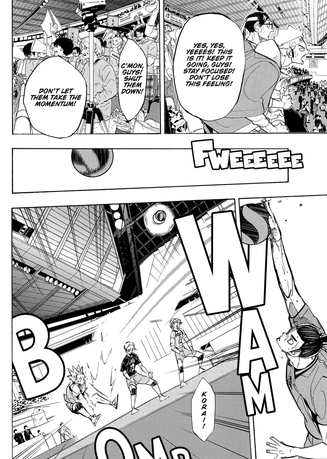Read Haikyu!! chapter 356 image 14 on Lezhin
