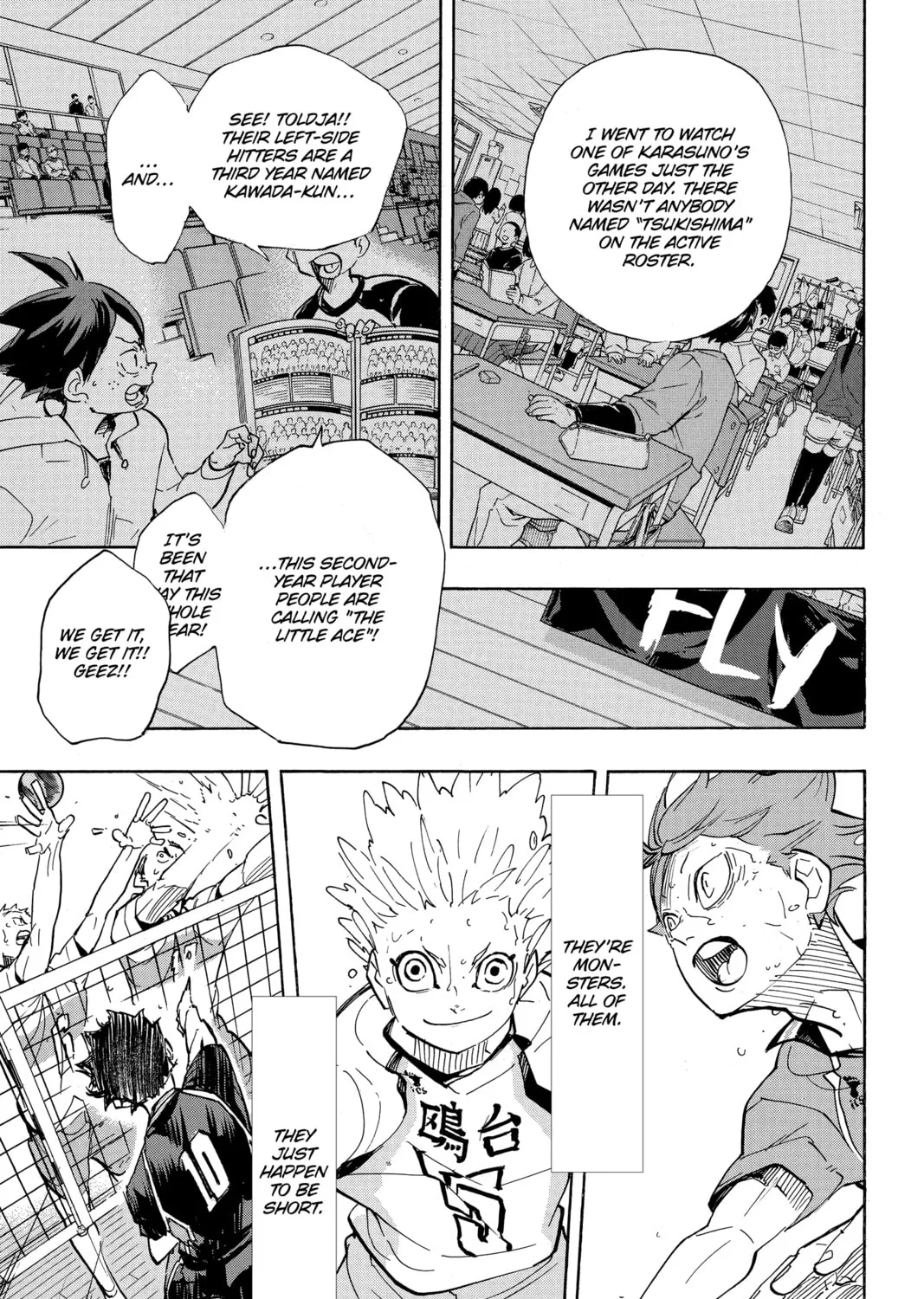 Read Haikyu!! chapter 357 image 14 on Lezhin