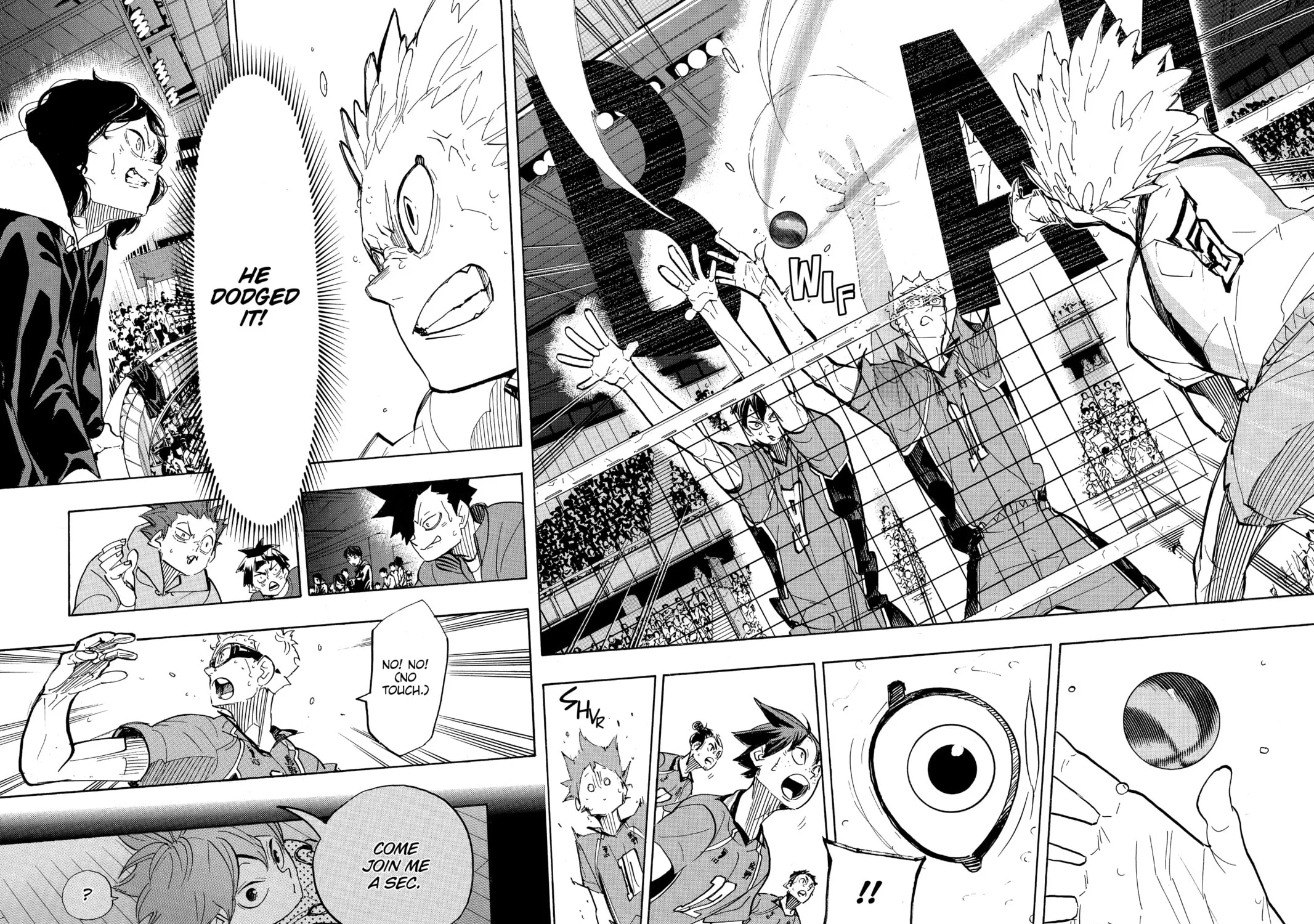Read Haikyu!! chapter 357 image 24 on Lezhin