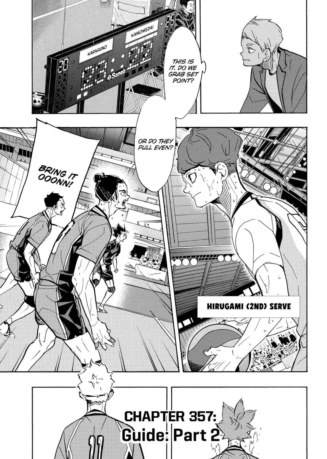 Read Haikyu!! chapter 357 image 4 on Lezhin