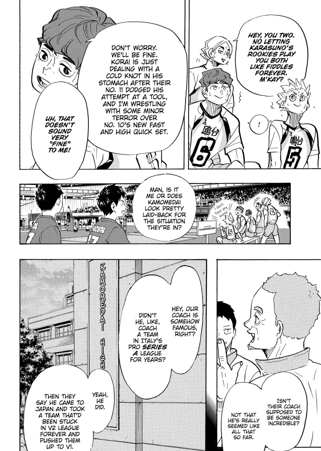 Read Haikyu!! chapter 358 image 10 on Lezhin