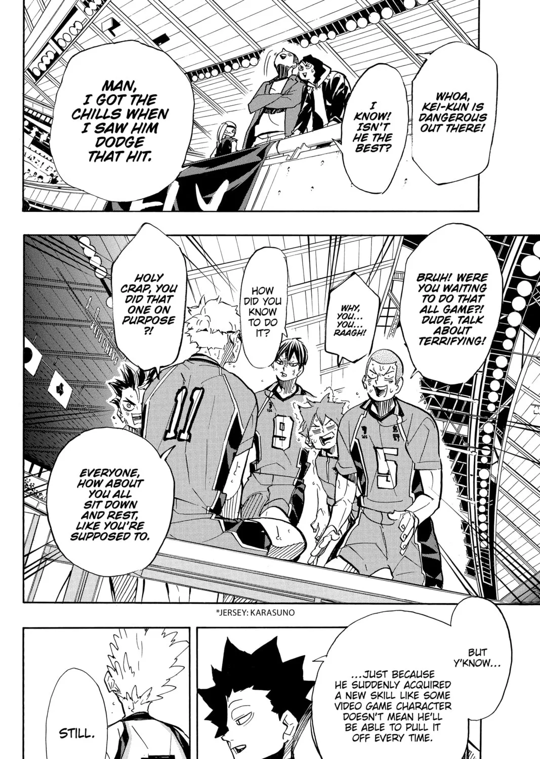 Read Haikyu!! chapter 358 image 2 on Lezhin