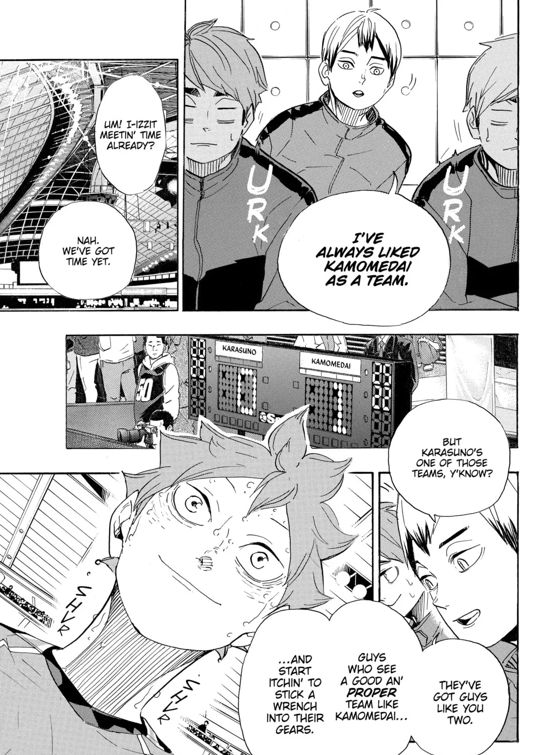 Read Haikyu!! chapter 358 image 32 on Lezhin