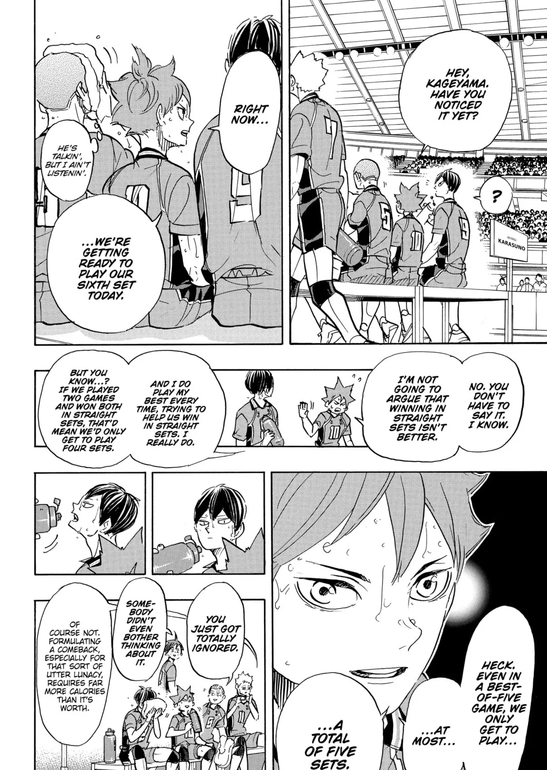Read Haikyu!! chapter 358 image 6 on Lezhin