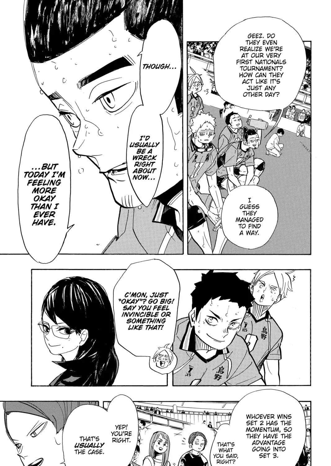 Read Haikyu!! chapter 358 image 8 on Lezhin