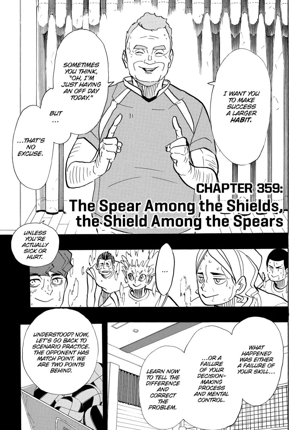 Read Haikyu!! chapter 359 image 0 on Lezhin
