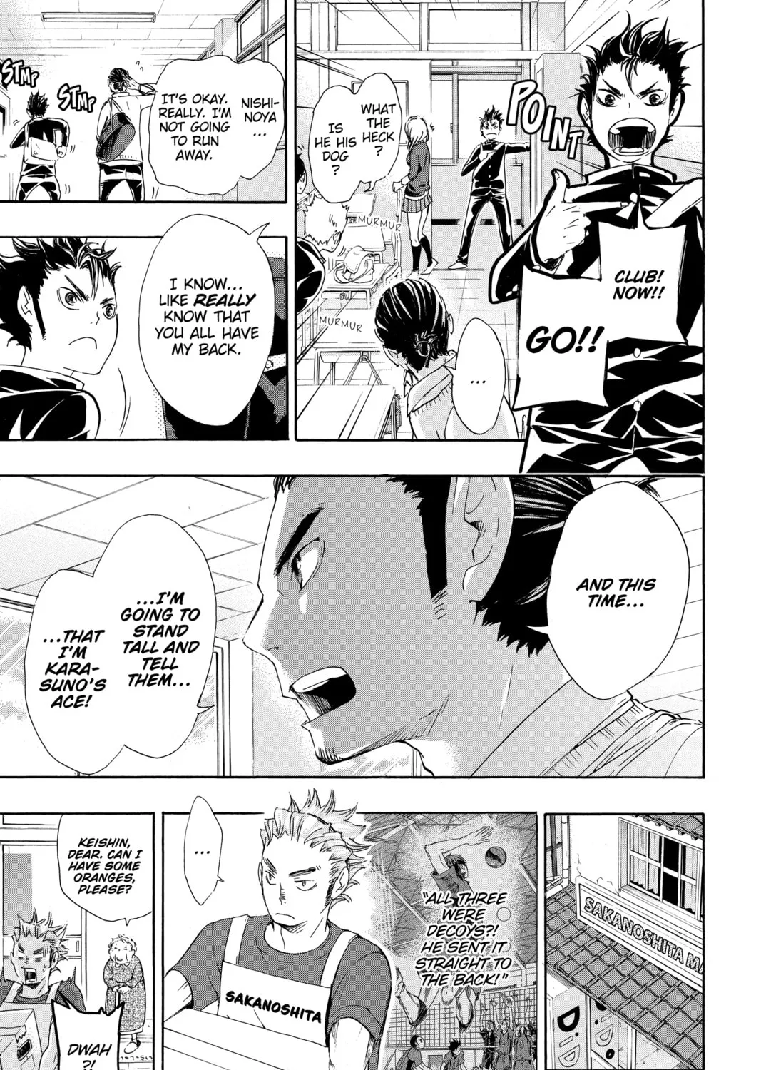 Read Haikyu!! chapter 36 image 12 on Lezhin