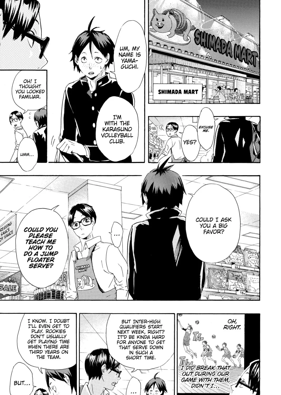 Read Haikyu!! chapter 36 image 20 on Lezhin