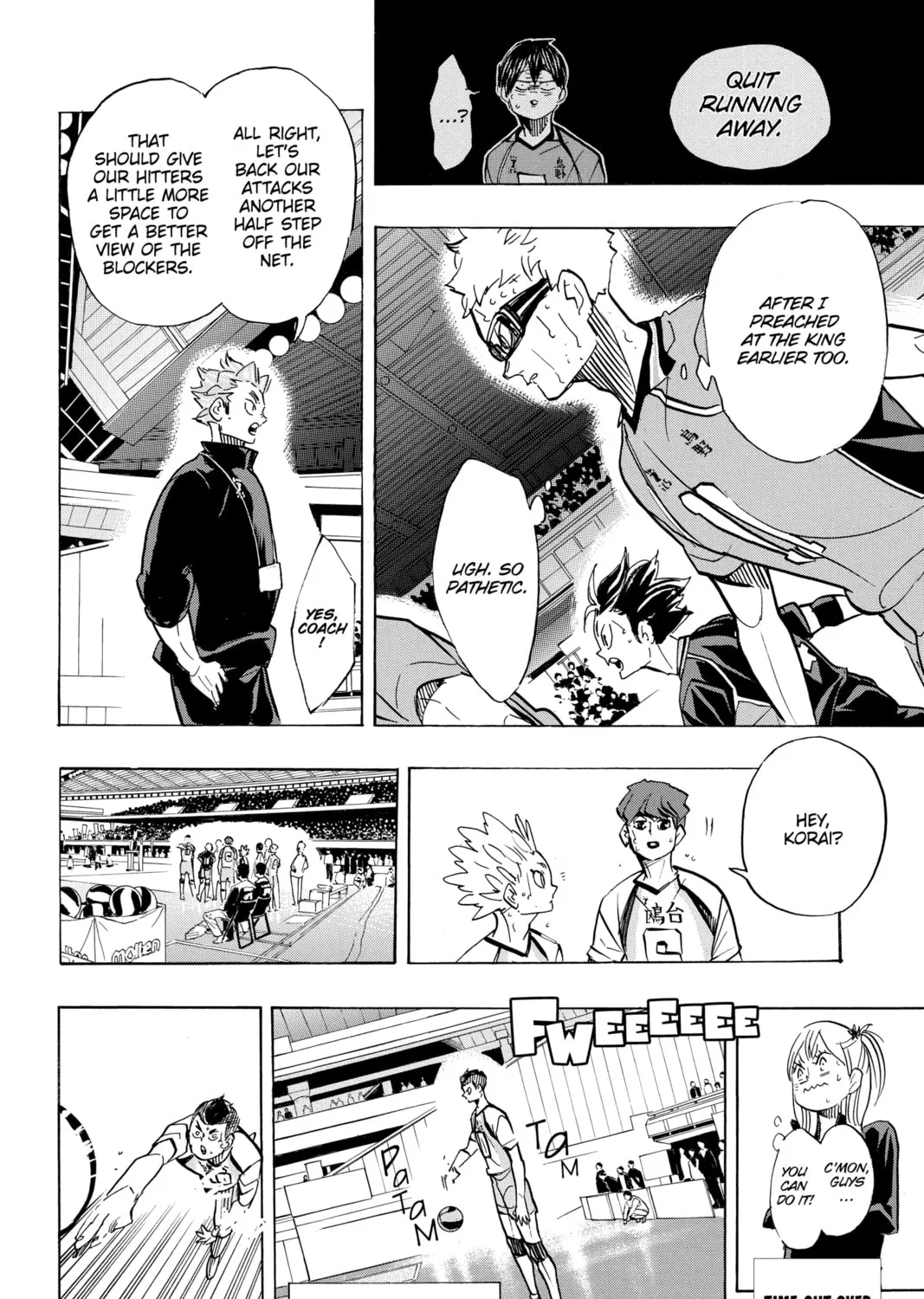 Read Haikyu!! chapter 360 image 2 on Lezhin