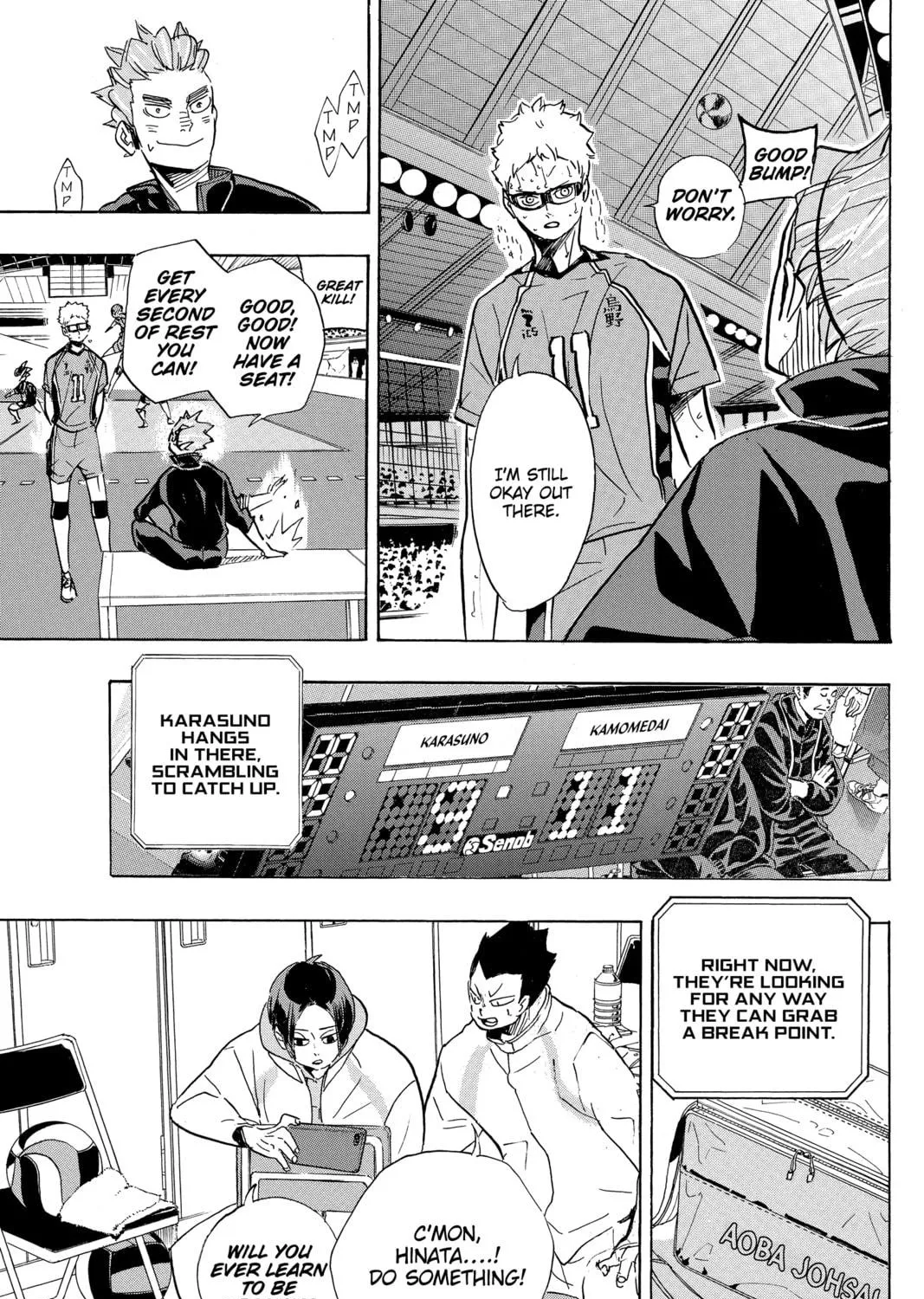 Read Haikyu!! chapter 360 image 8 on Lezhin