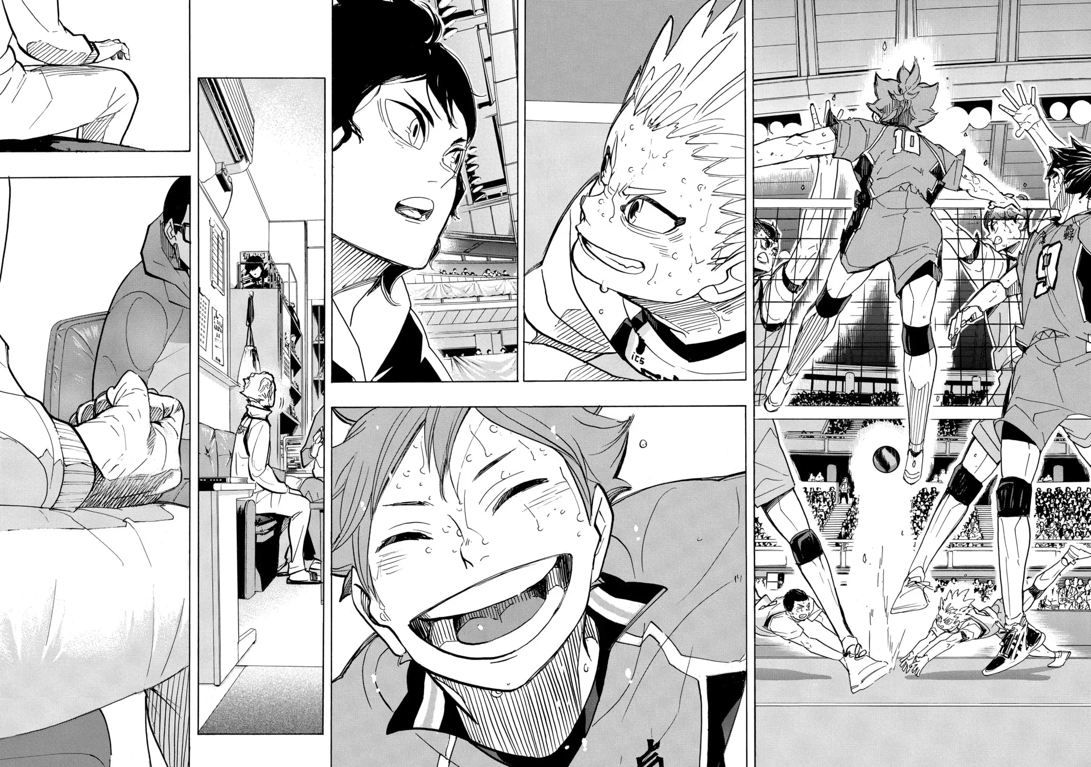 Read Haikyu!! chapter 361 image 34 on Lezhin