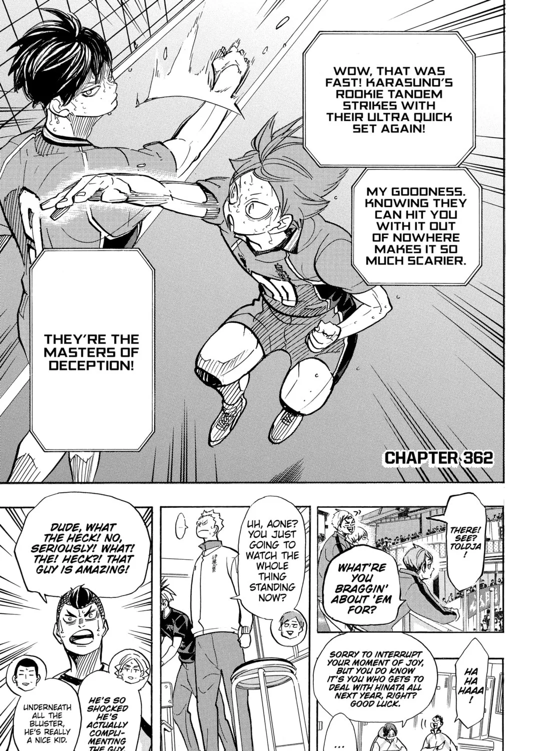 Read Haikyu!! chapter 362 image 0 on Lezhin