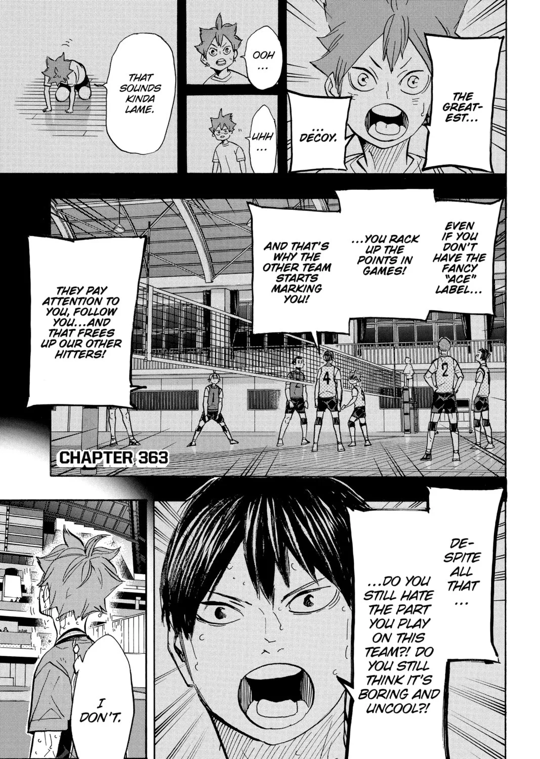 Read Haikyu!! chapter 363 image 0 on Lezhin