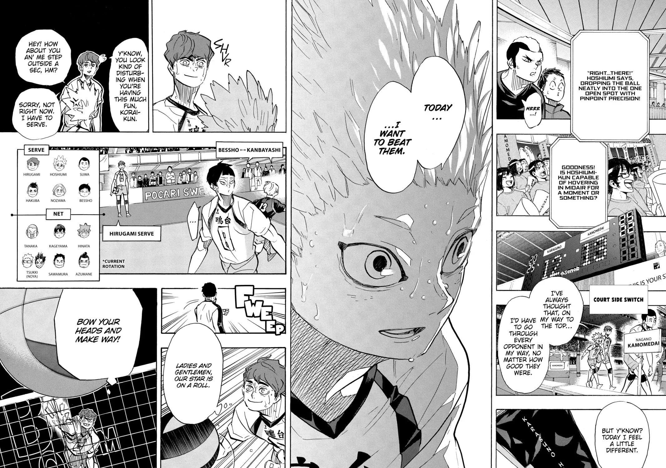 Read Haikyu!! chapter 363 image 18 on Lezhin