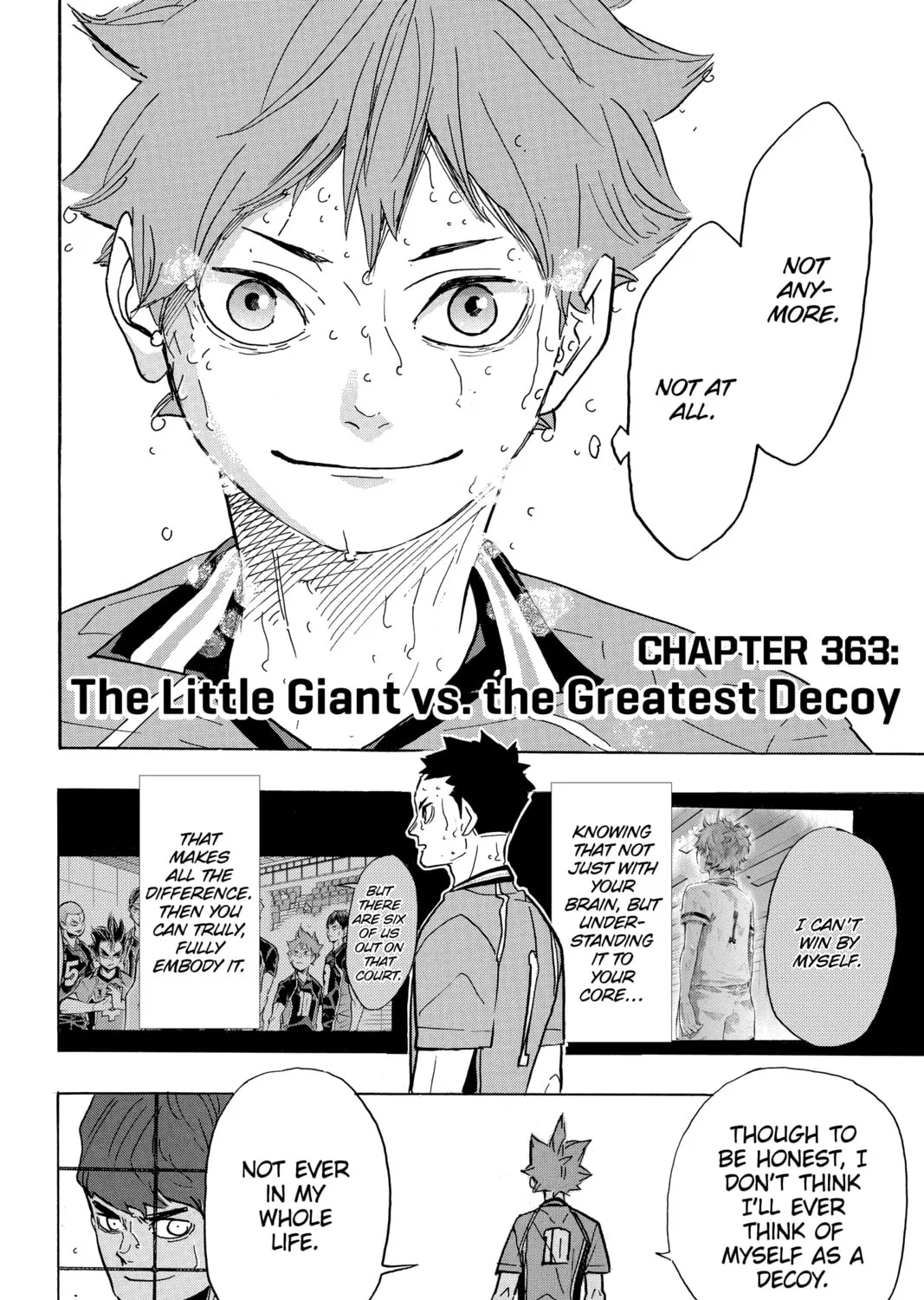 Read Haikyu!! chapter 363 image 2 on Lezhin