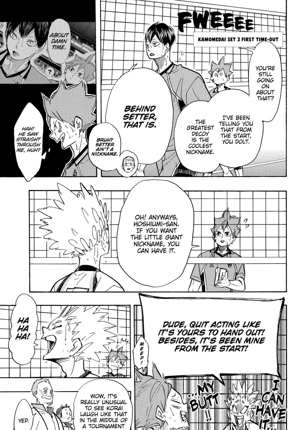 Read Haikyu!! chapter 363 image 4 on Lezhin