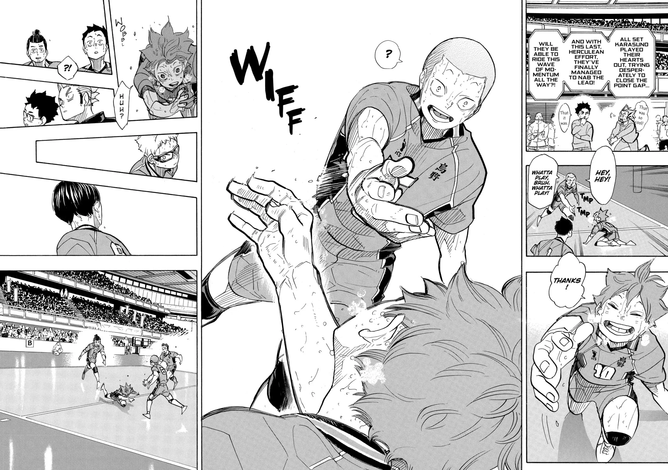 Read Haikyu!! chapter 364 image 40 on Lezhin