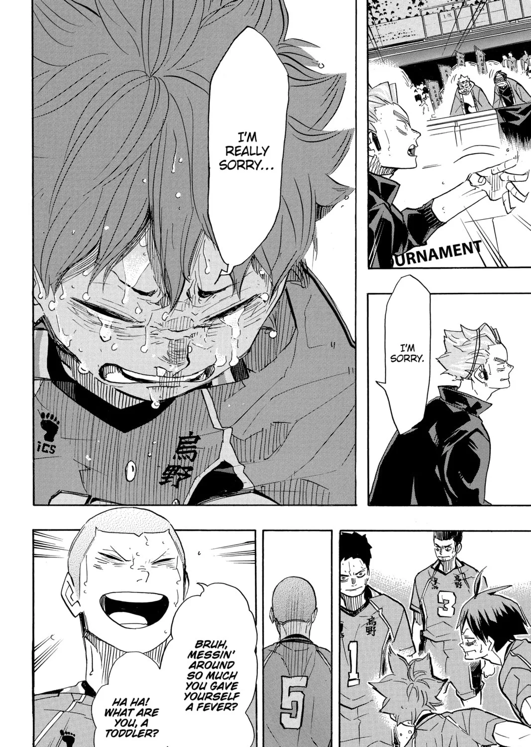 Read Haikyu!! chapter 365 image 20 on Lezhin
