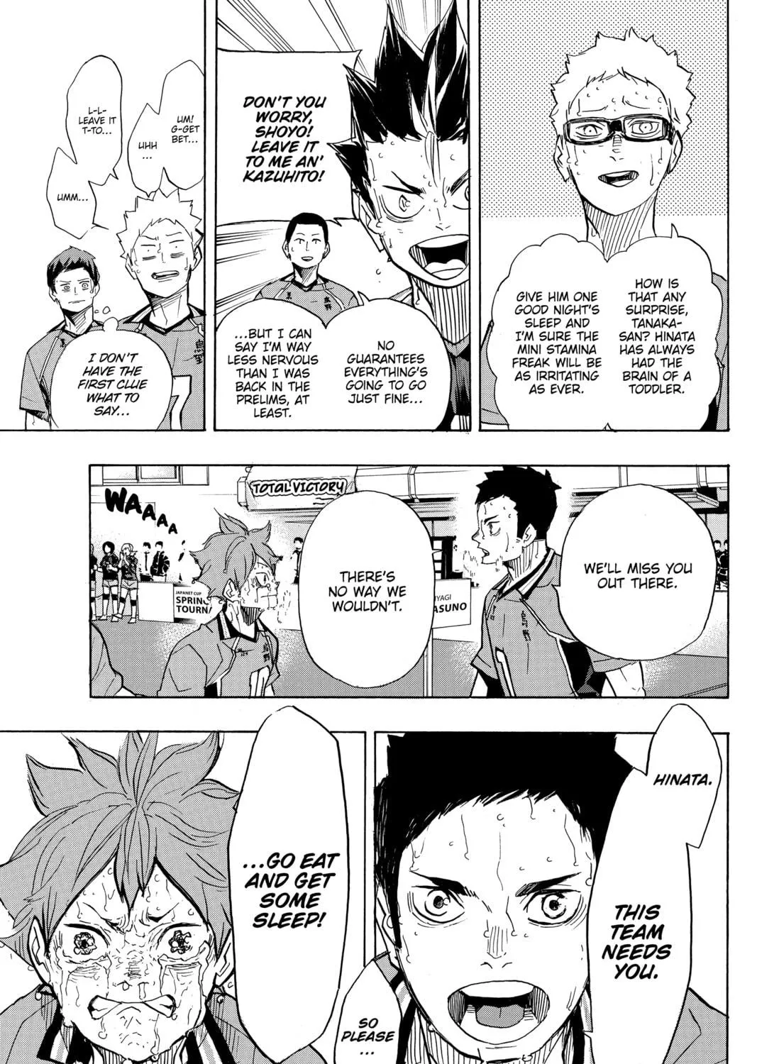 Read Haikyu!! chapter 365 image 22 on Lezhin
