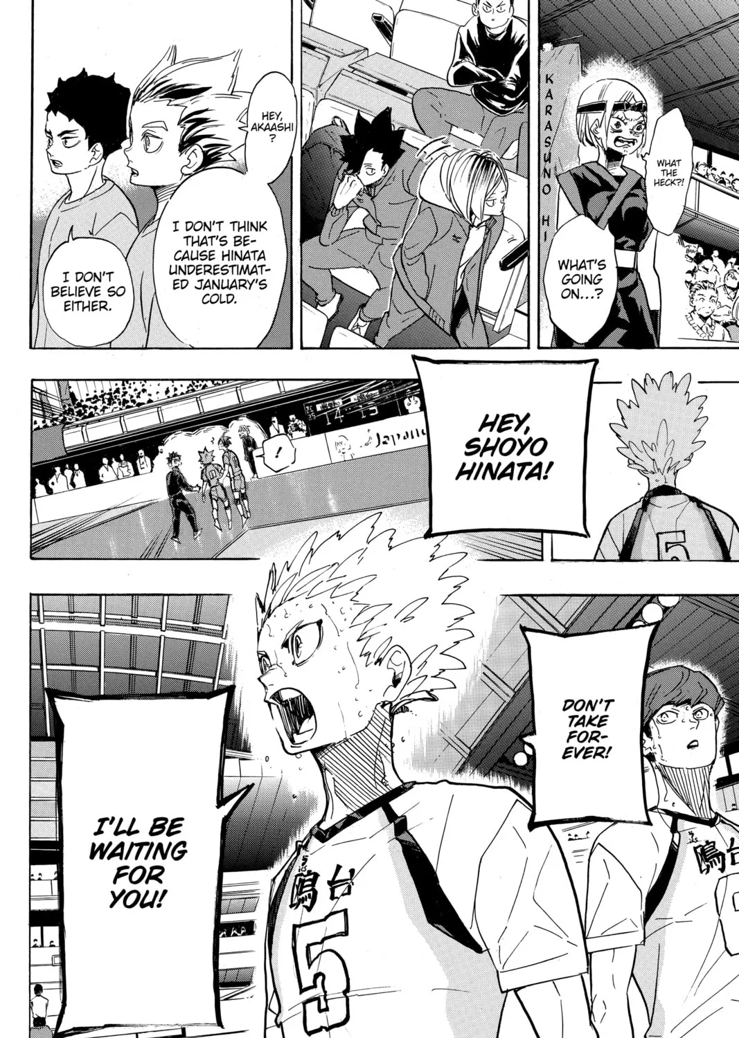 Read Haikyu!! chapter 365 image 26 on Lezhin