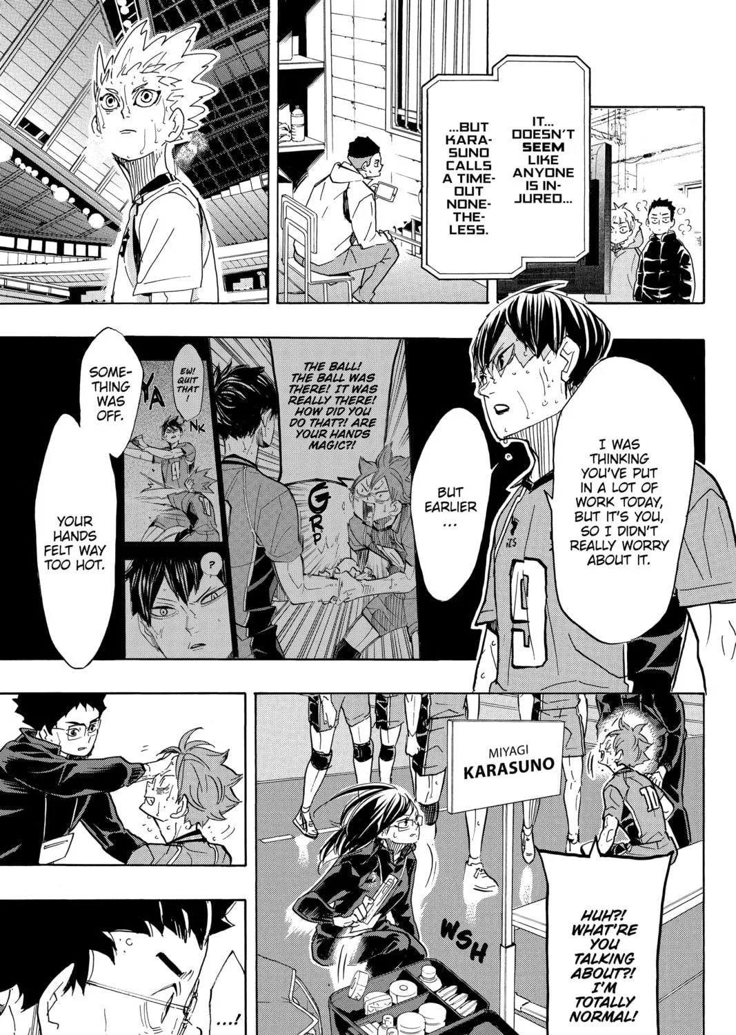 Read Haikyu!! chapter 365 image 4 on Lezhin