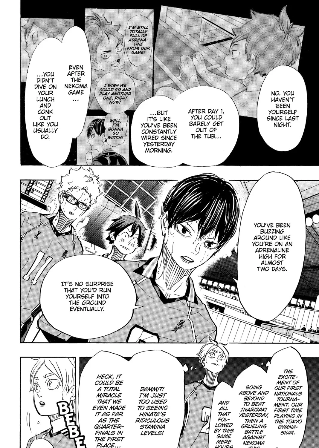 Read Haikyu!! chapter 365 image 6 on Lezhin