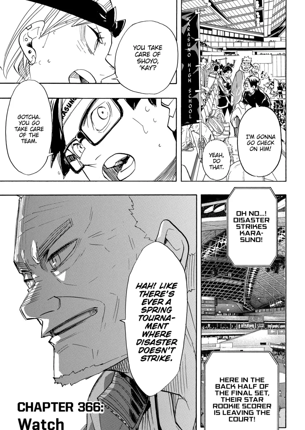 Read Haikyu!! chapter 366 image 0 on Lezhin