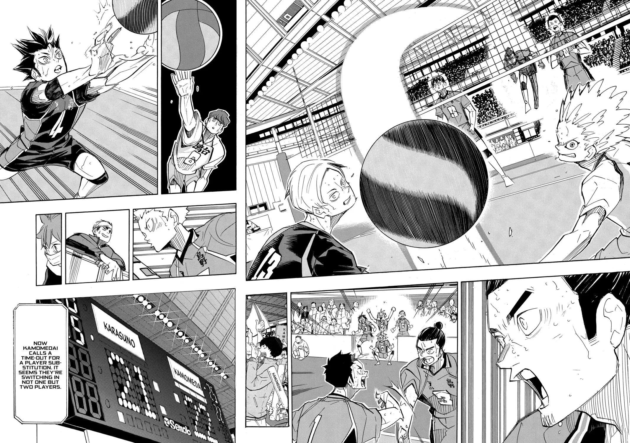 Read Haikyu!! chapter 366 image 18 on Lezhin