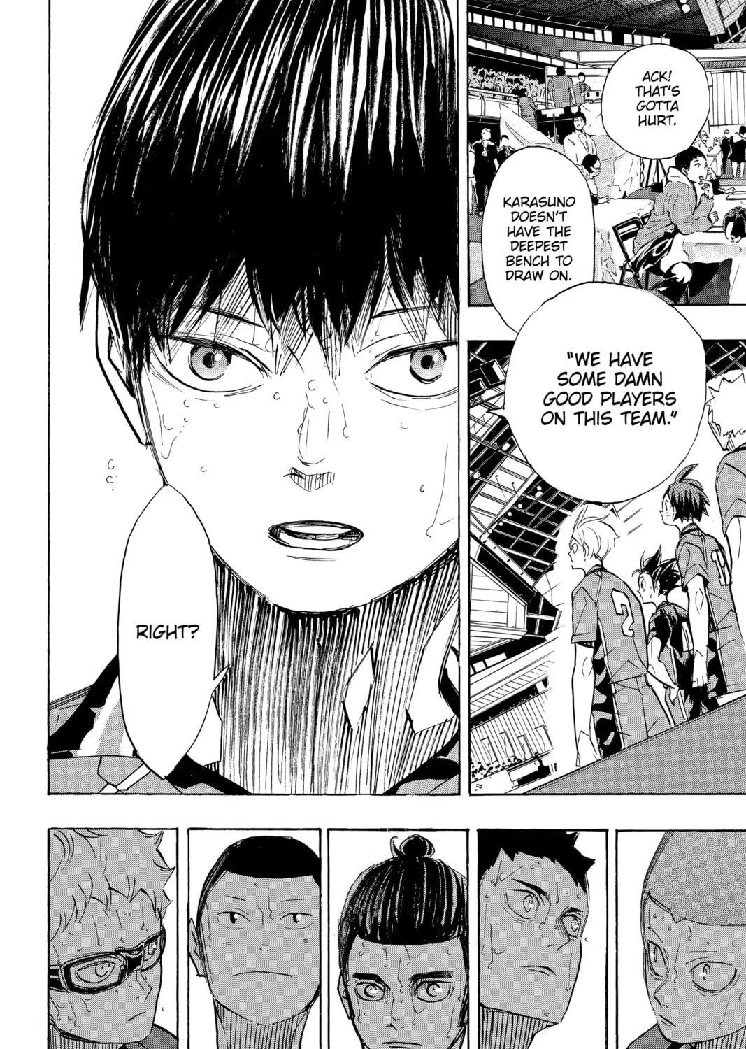 Read Haikyu!! chapter 366 image 2 on Lezhin