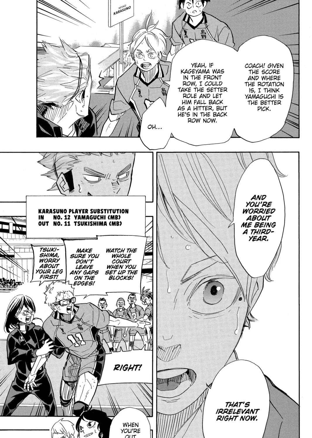 Read Haikyu!! chapter 367 image 14 on Lezhin