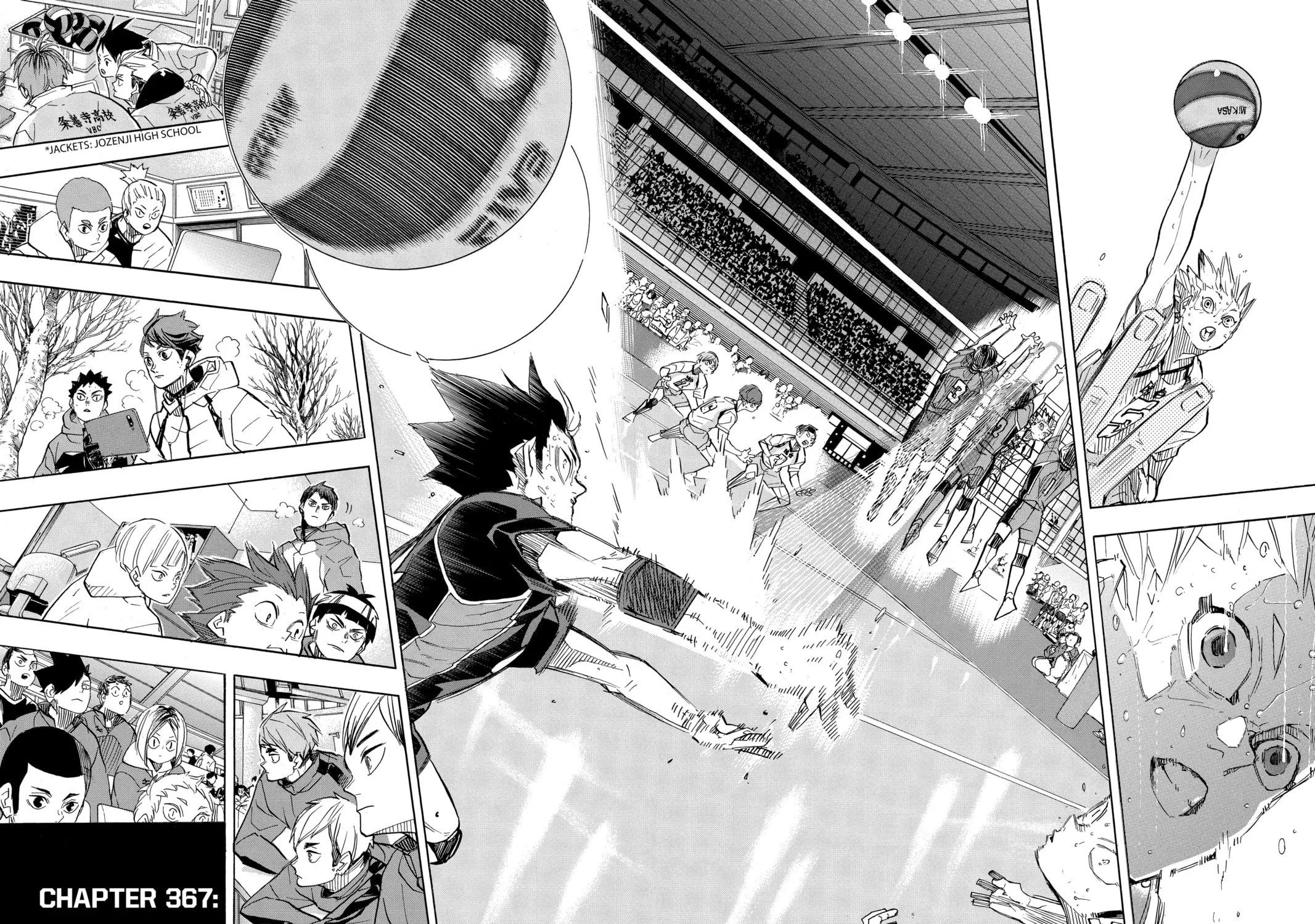 Read Haikyu!! chapter 367 image 28 on Lezhin