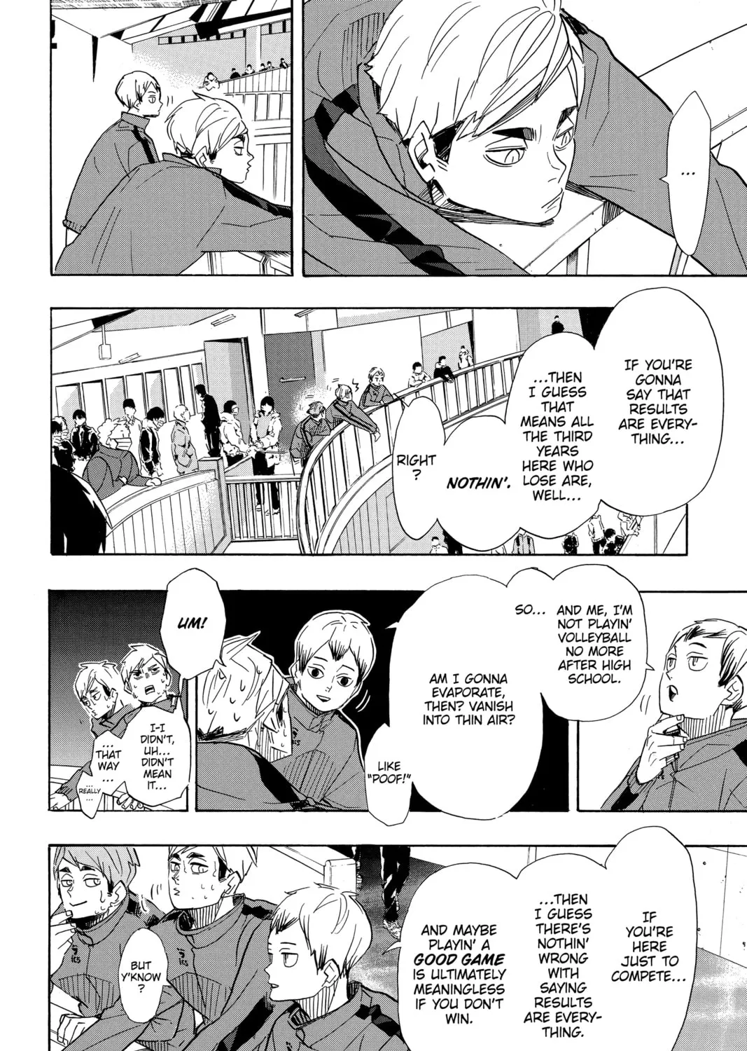 Read Haikyu!! chapter 368 image 14 on Lezhin