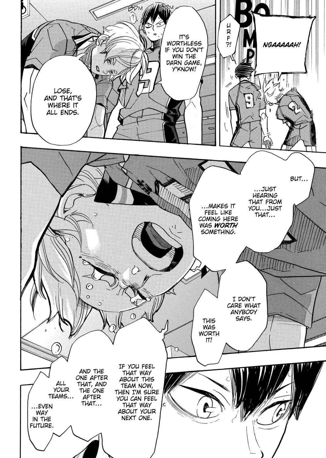Read Haikyu!! chapter 369 image 10 on Lezhin