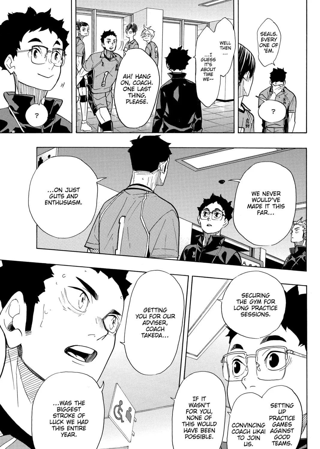 Read Haikyu!! chapter 369 image 12 on Lezhin