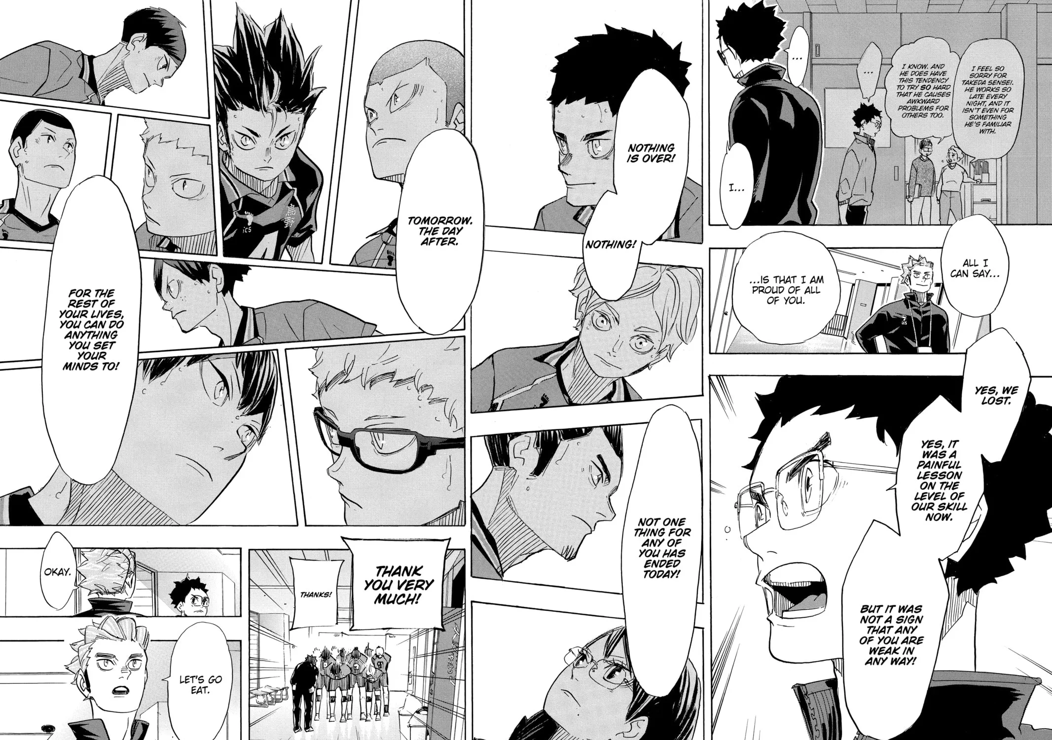 Read Haikyu!! chapter 369 image 14 on Lezhin