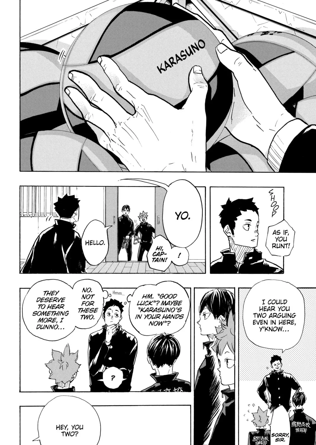 Read Haikyu!! chapter 369 image 30 on Lezhin