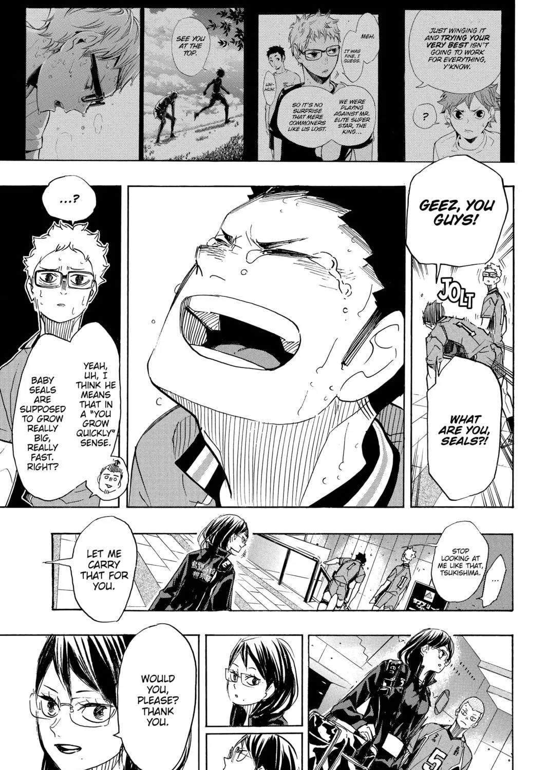 Read Haikyu!! chapter 369 image 4 on Lezhin