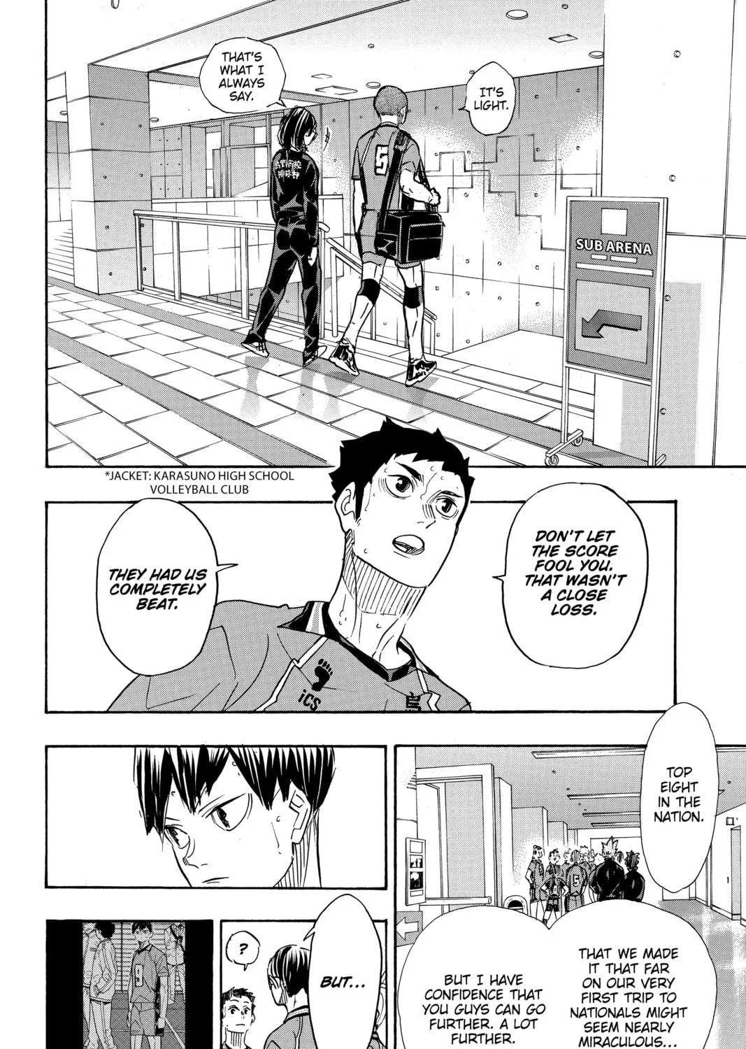 Read Haikyu!! chapter 369 image 6 on Lezhin
