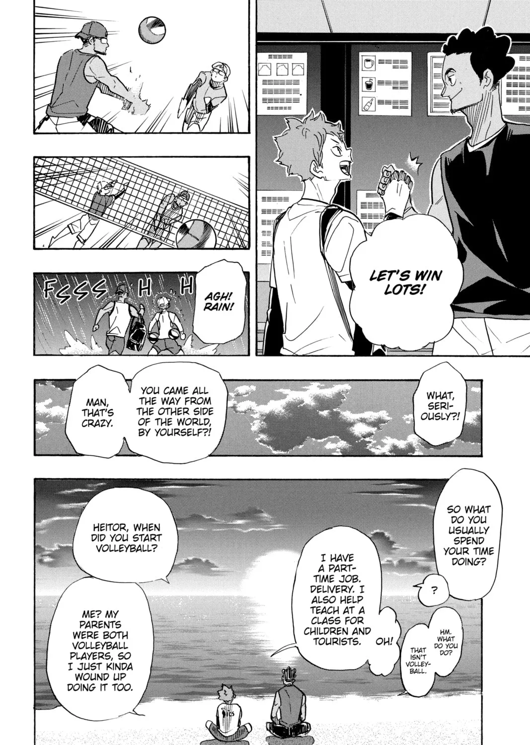 Read Haikyu!! chapter 371 image 6 on Lezhin