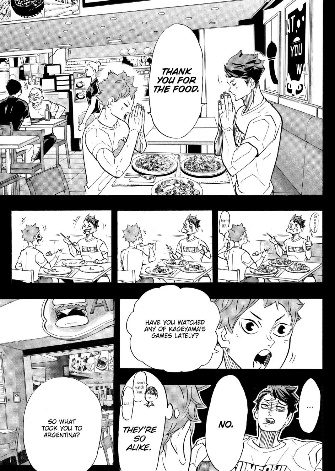 Read Haikyu!! chapter 372 image 16 on Lezhin