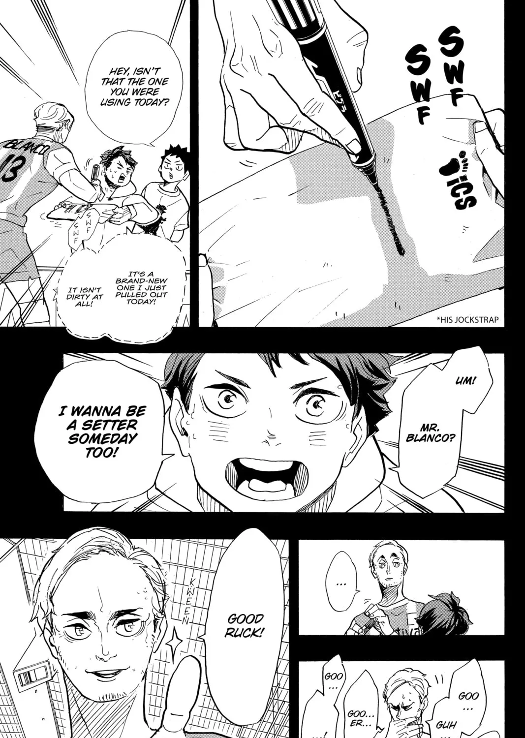 Read Haikyu!! chapter 372 image 24 on Lezhin