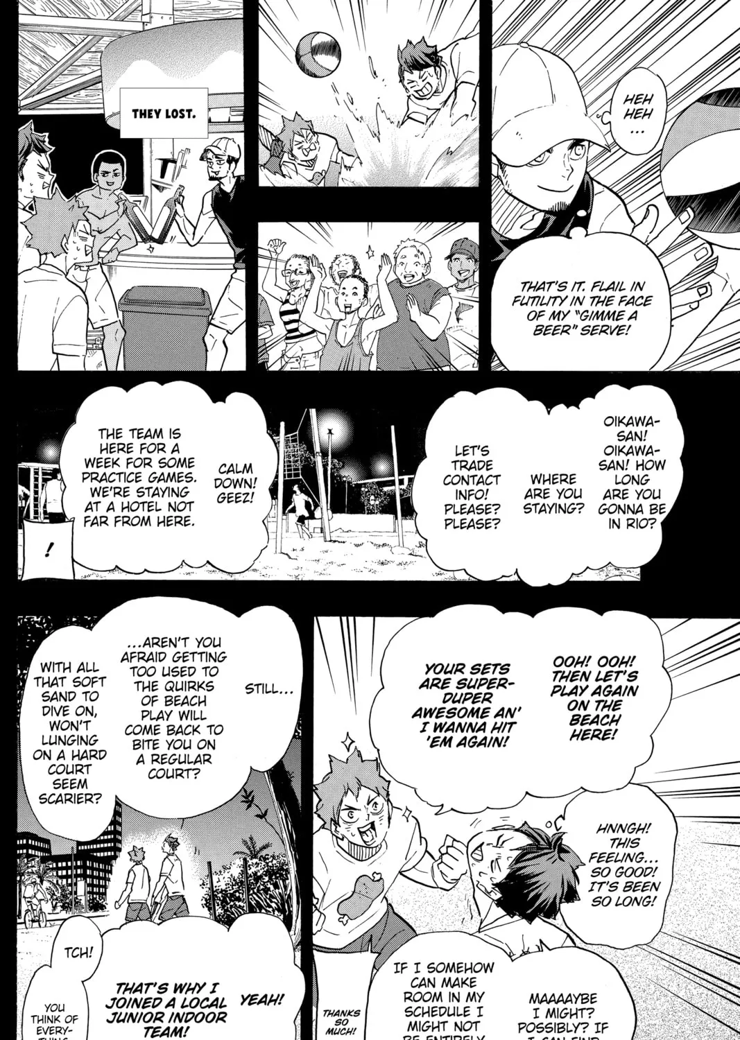Read Haikyu!! chapter 373 image 14 on Lezhin