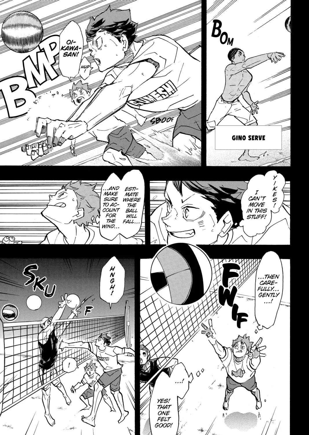 Read Haikyu!! chapter 373 image 8 on Lezhin