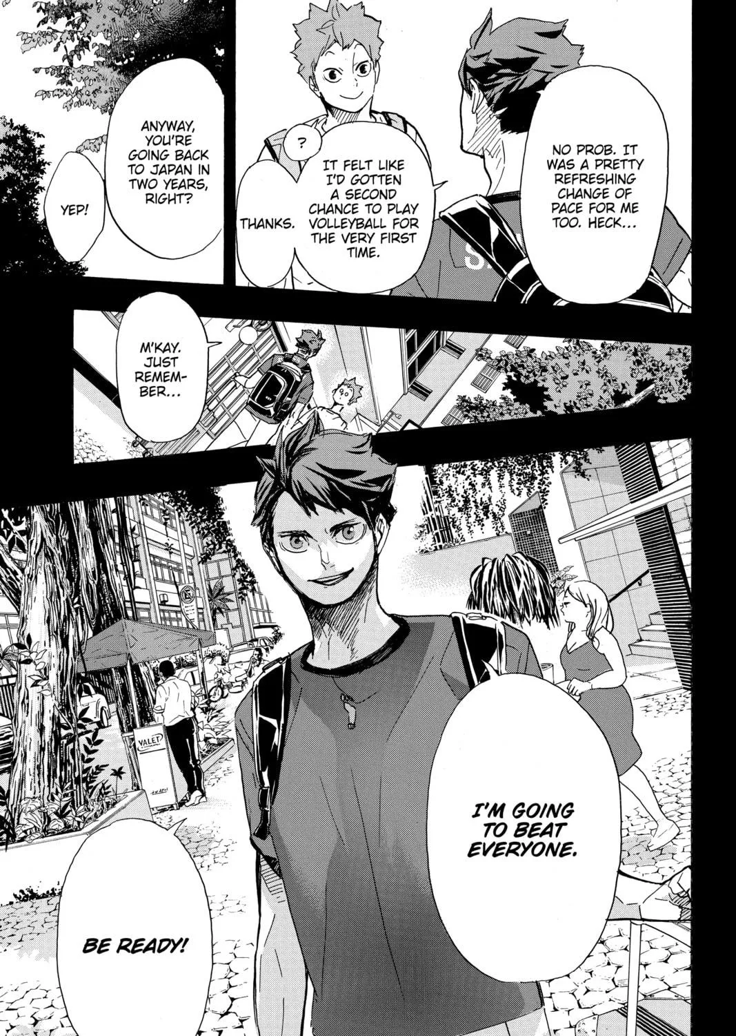 Read Haikyu!! chapter 374 image 18 on Lezhin
